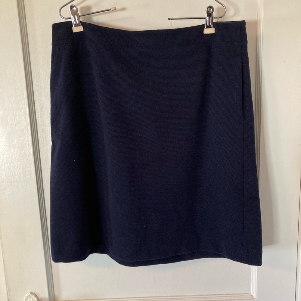 Talbots Navy Blue Skirt